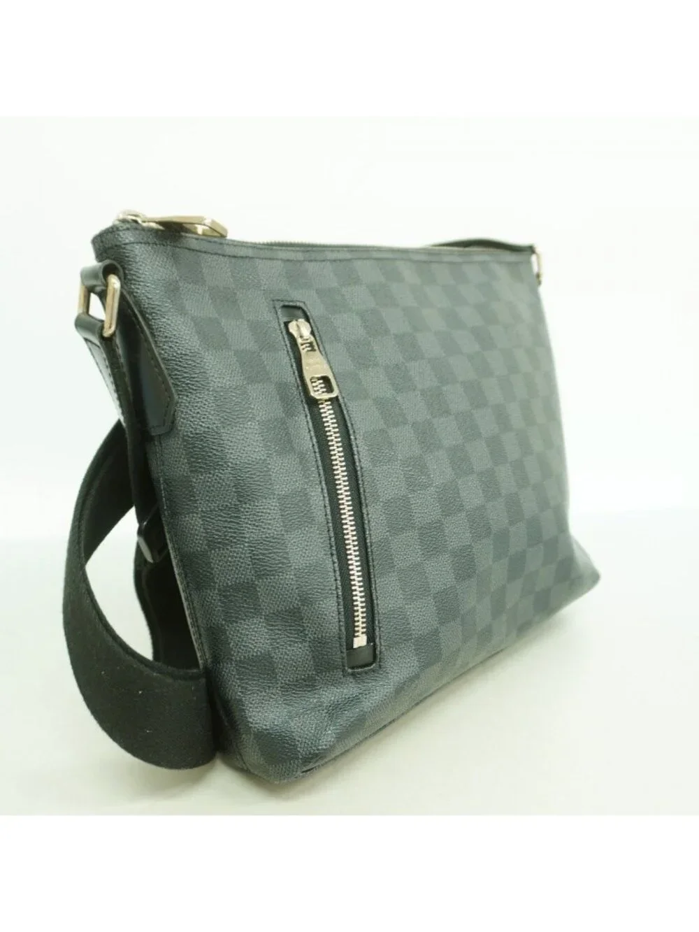 Louis Vuitton Shoulder Bag Damier Graphite PM Black Gray